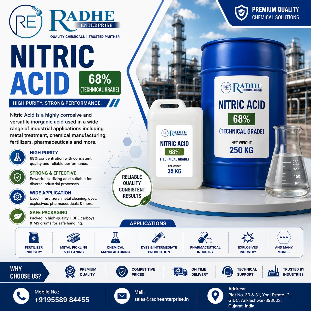 Nitric Acid 60%